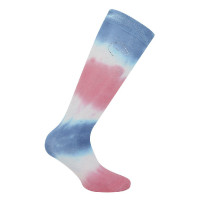 Calcetines Equithème Havana Bleu - Rose Azul