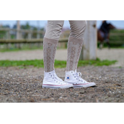 Calcetines Equithème Alix Gris pardo Marrón