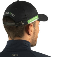 Gorra de equitación Flags & Cup Berevo de algodón