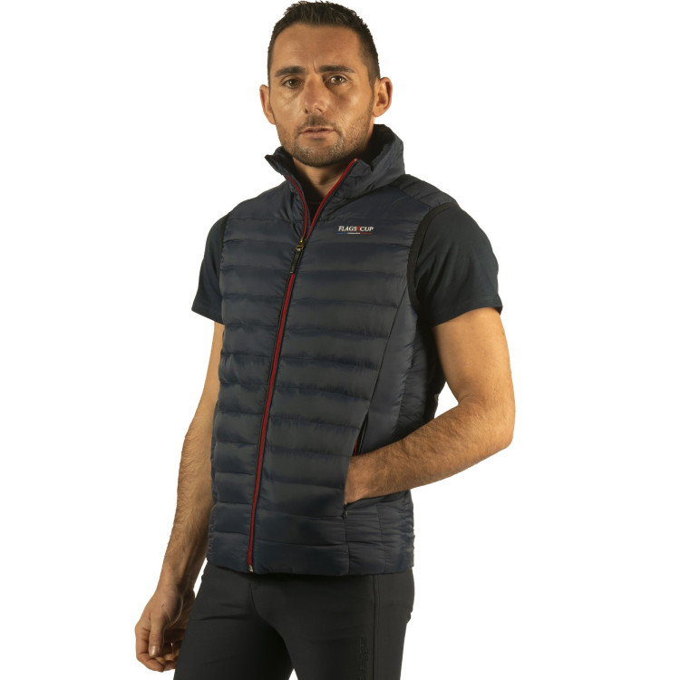 Chaleco sin mangas para hombre France Collection Flags & Cup