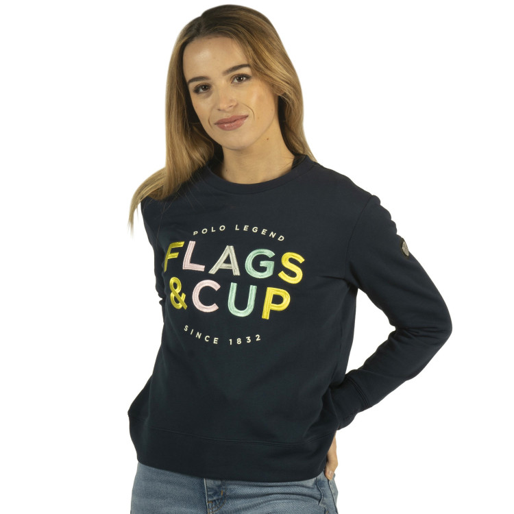 Sudadera mujer Veria Flags & Cup