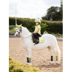 Mantilla Mini LeMieux Suede Jump Square Kiwi Kaki