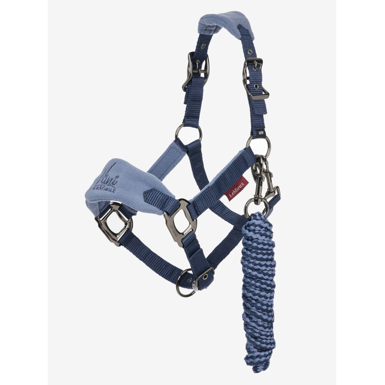 Cabezada de cuadra borreguillo Mini LeMieux con ramal Cabezada de cuadra borreguillo Mini LeMieux con ramal